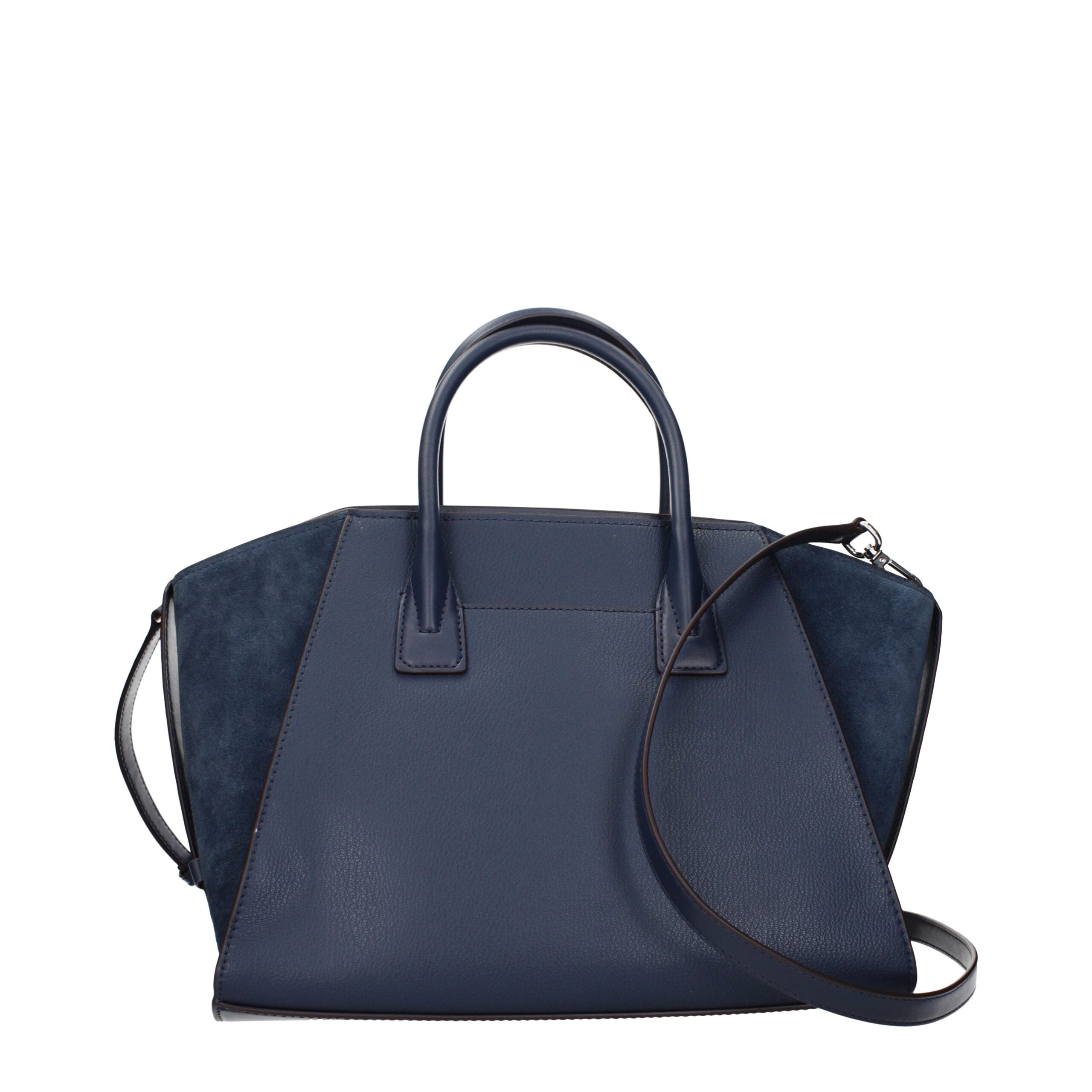 Michael Kors Blue Leather Handbags