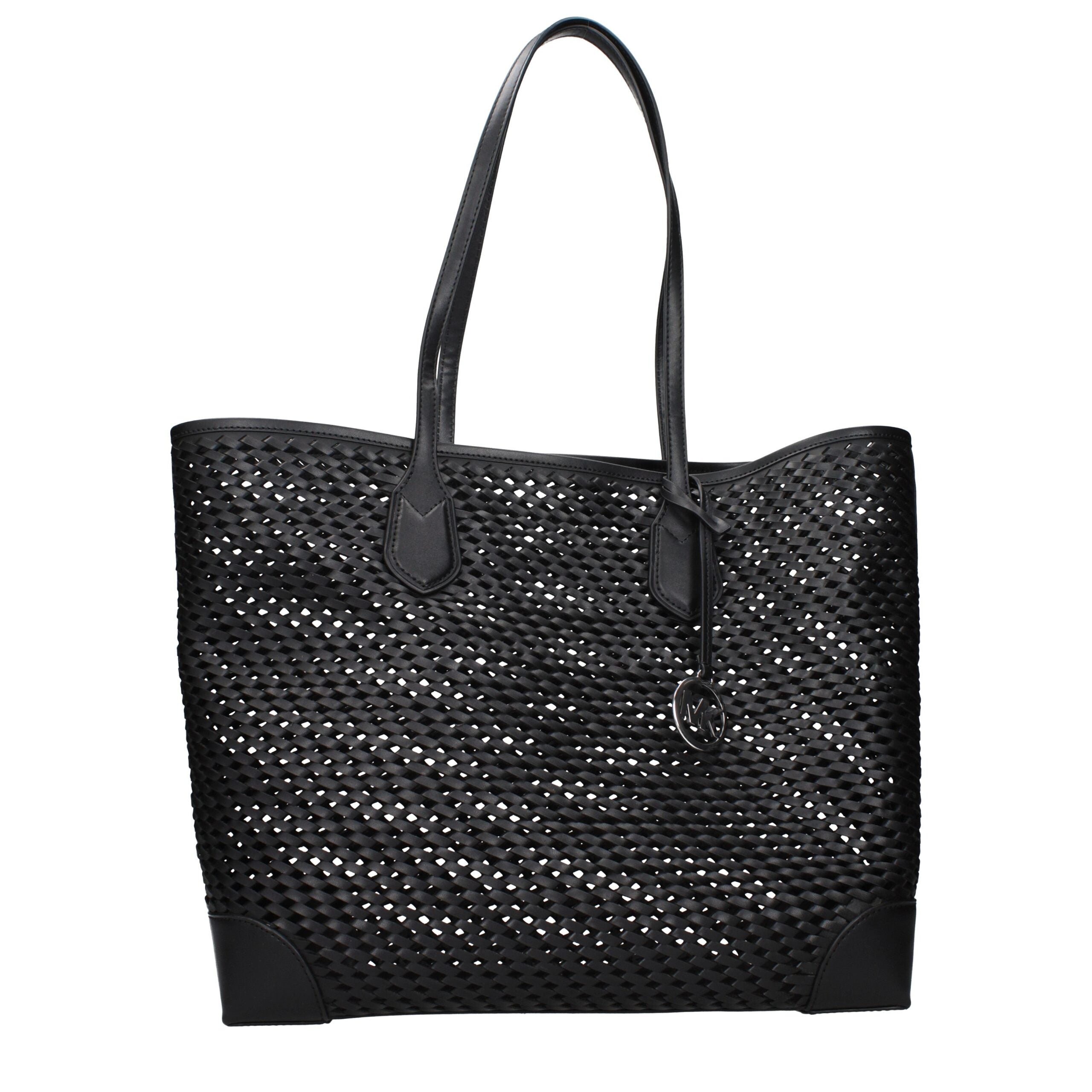 Michael Kors Black Leather Shoulder Bag