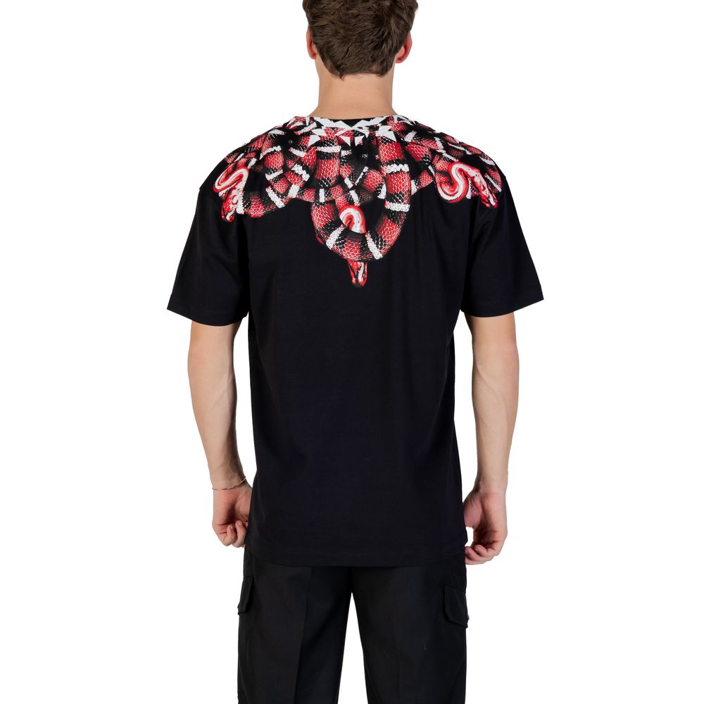 County of Milan Black Cotton T-Shirt