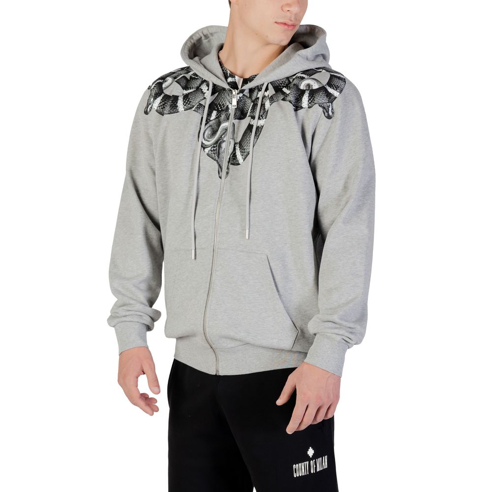 County of Milan Gray Cotton Hoody