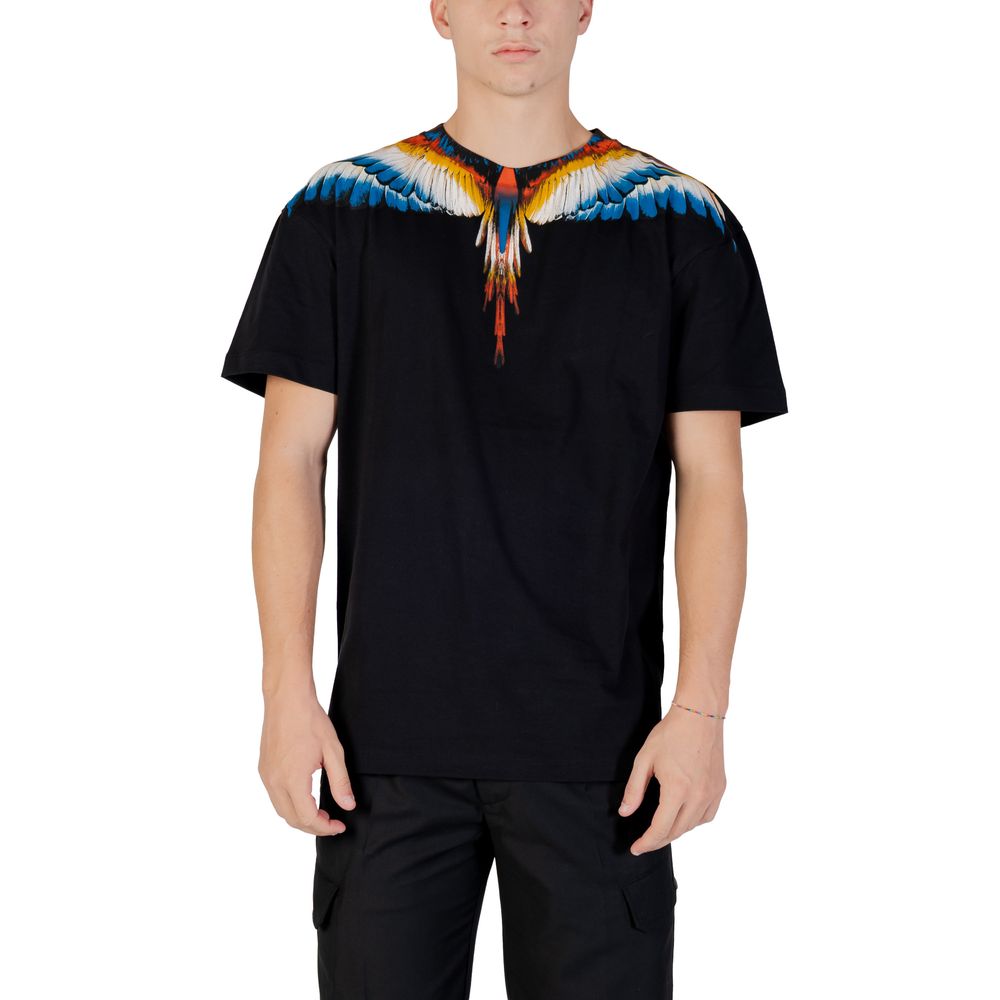 County of Milan Black Cotton T-Shirt