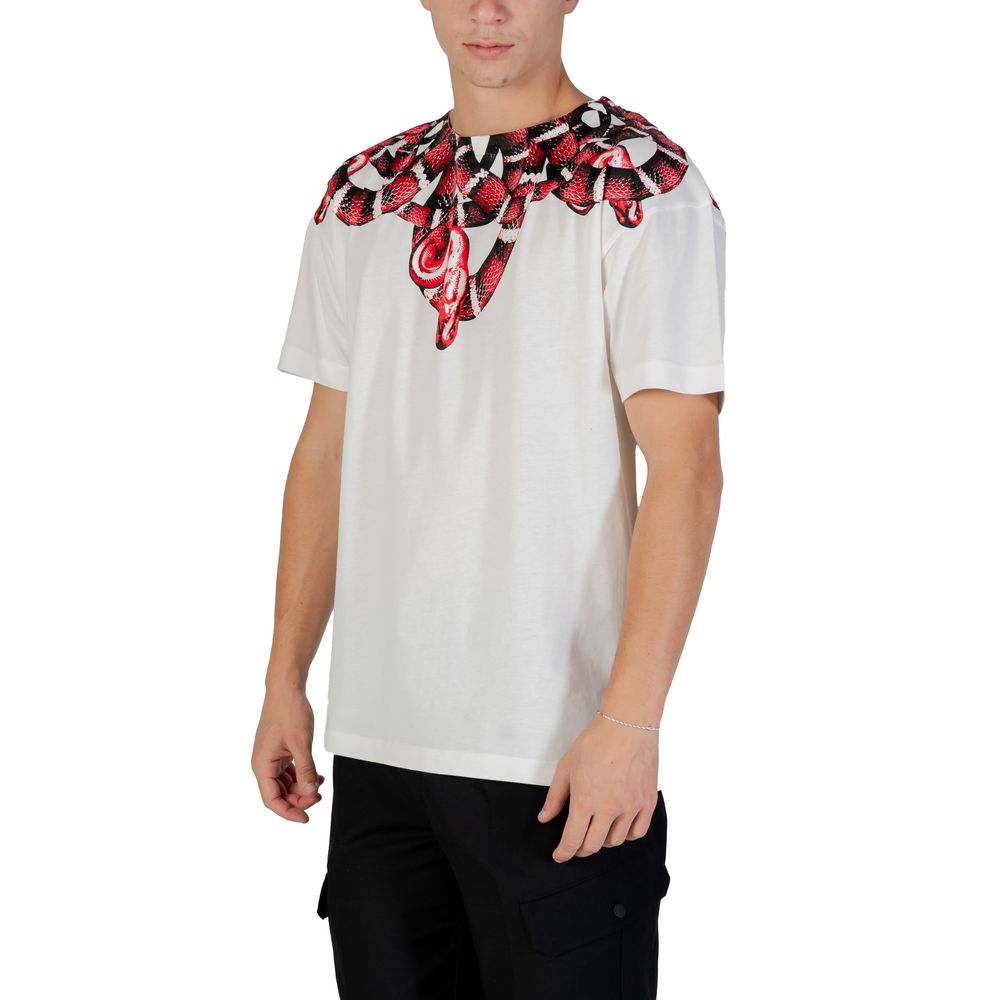County of Milan White Cotton T-Shirt