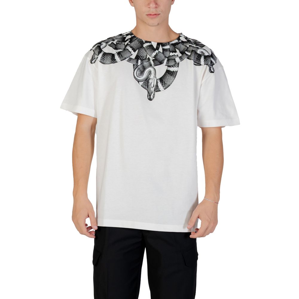 County of Milan White Cotton T-Shirt