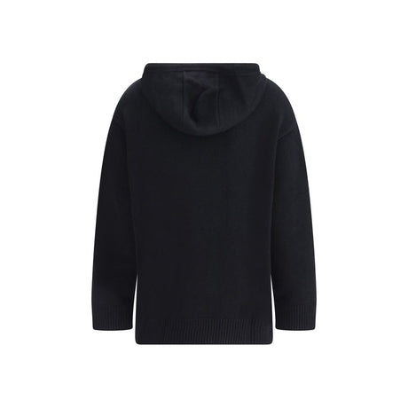 Max Mara Black Wool Hoodie