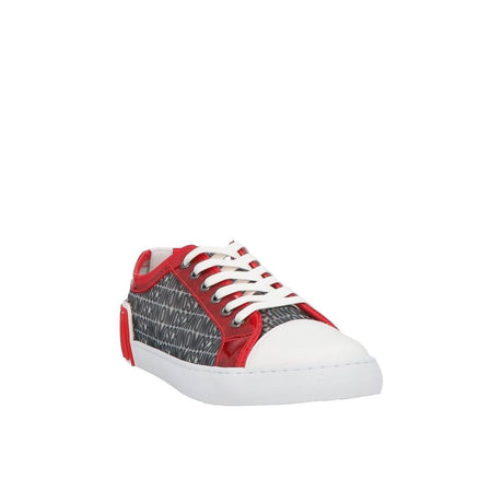 Moschino Couture Hvide Polyester Low Top Sneakers