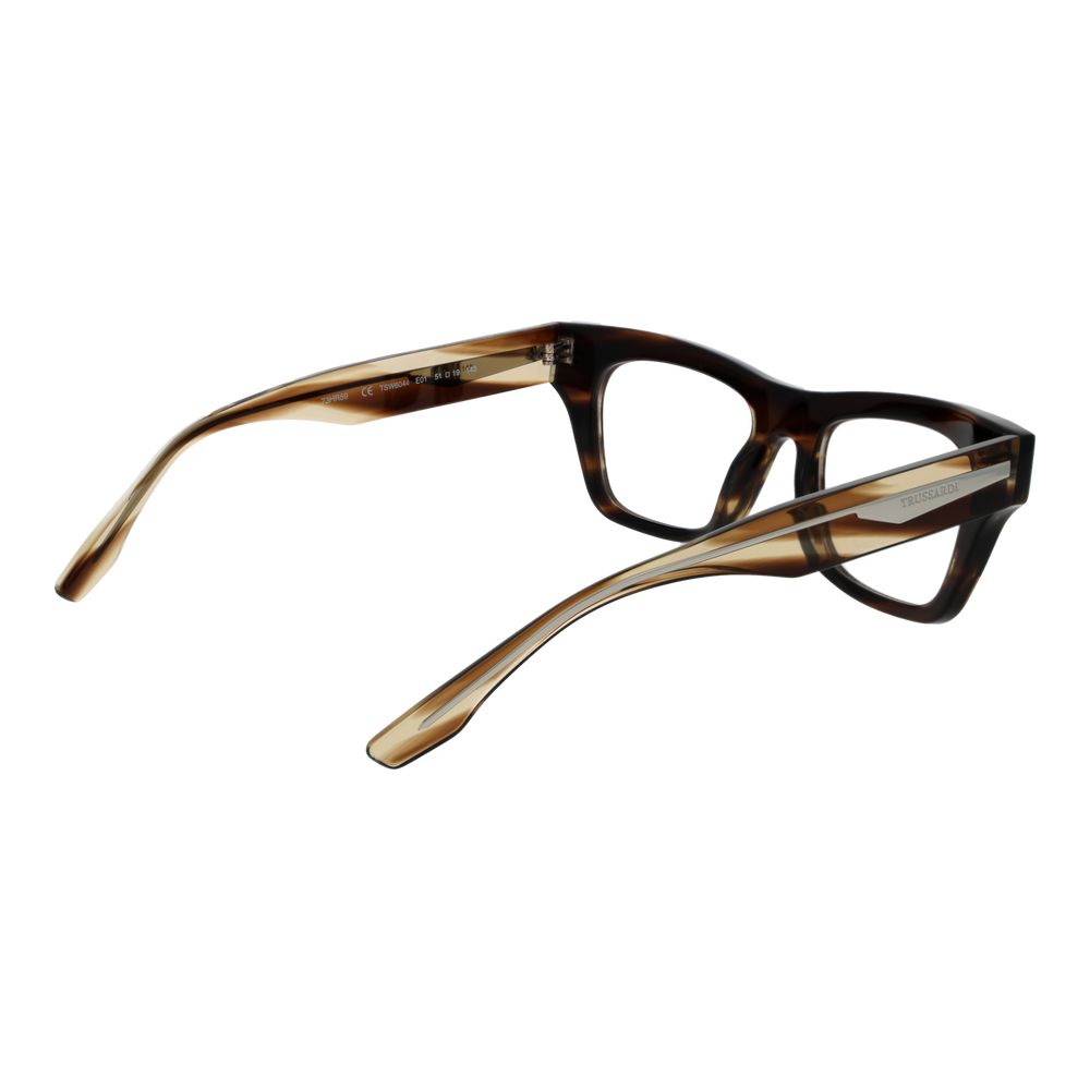 Trussardi Brune Acetat Briller (Stifter)