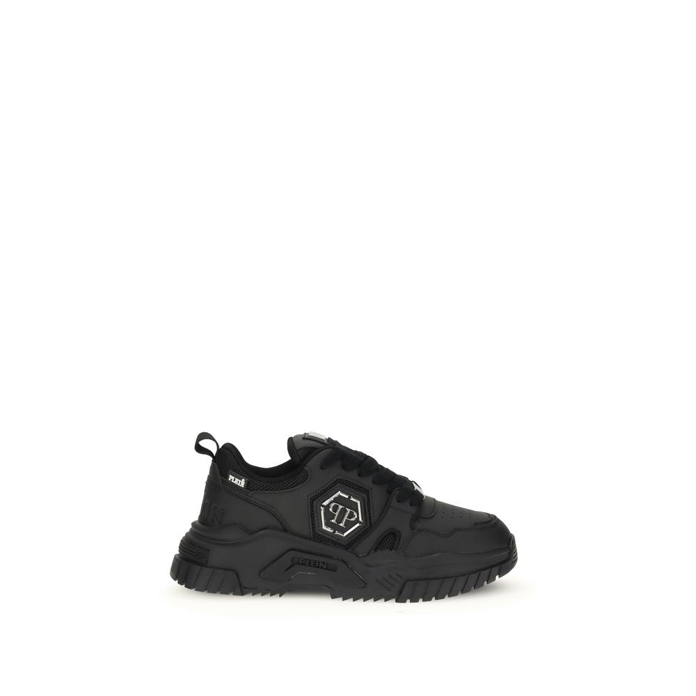Philipp Plein sorte polyester atletiske sneakers