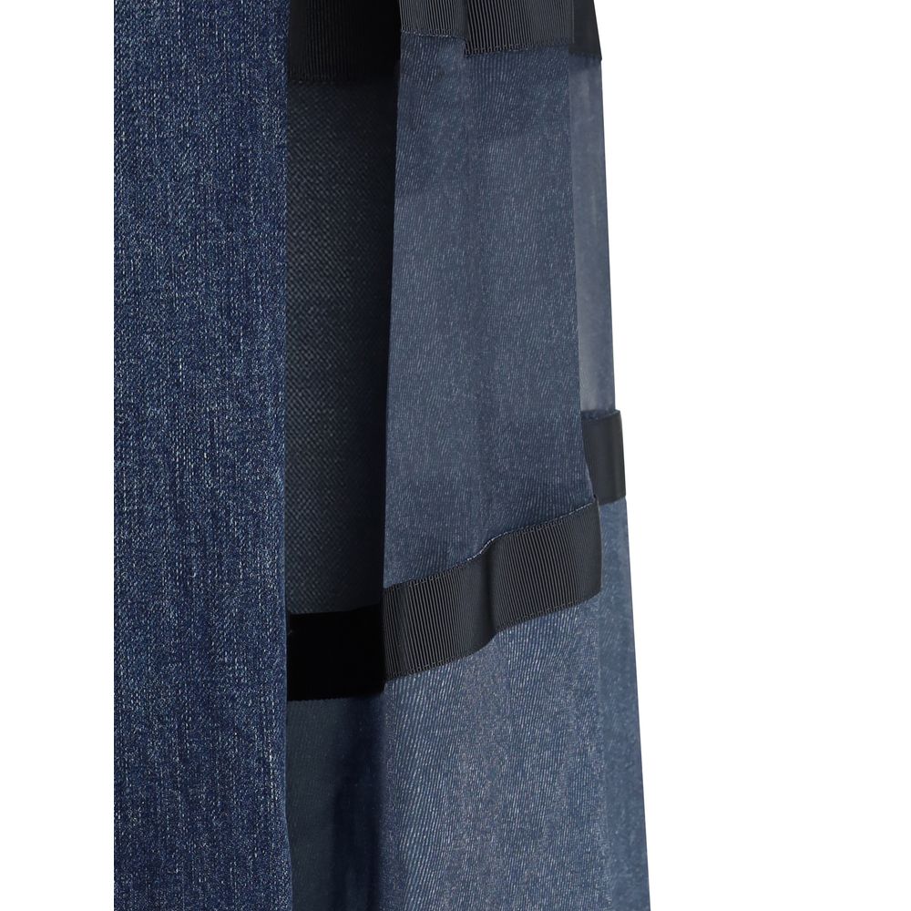 Sacai Blå Bomulds Cropped Jeans