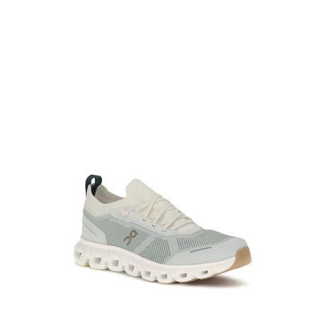 Hvide polyester atletiske sneakers