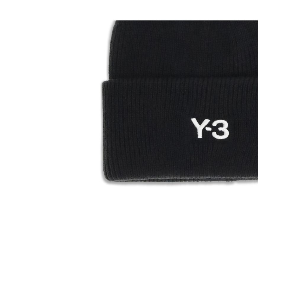 Y-3 Black Marabou Beanie