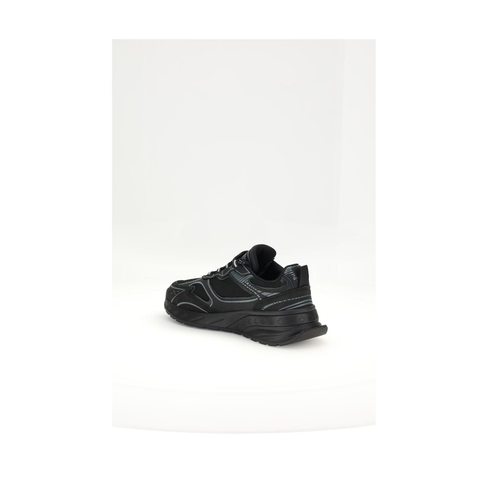 Dsquared² Sorte Bos Taurus Athletic Sneakers i Kalveskind