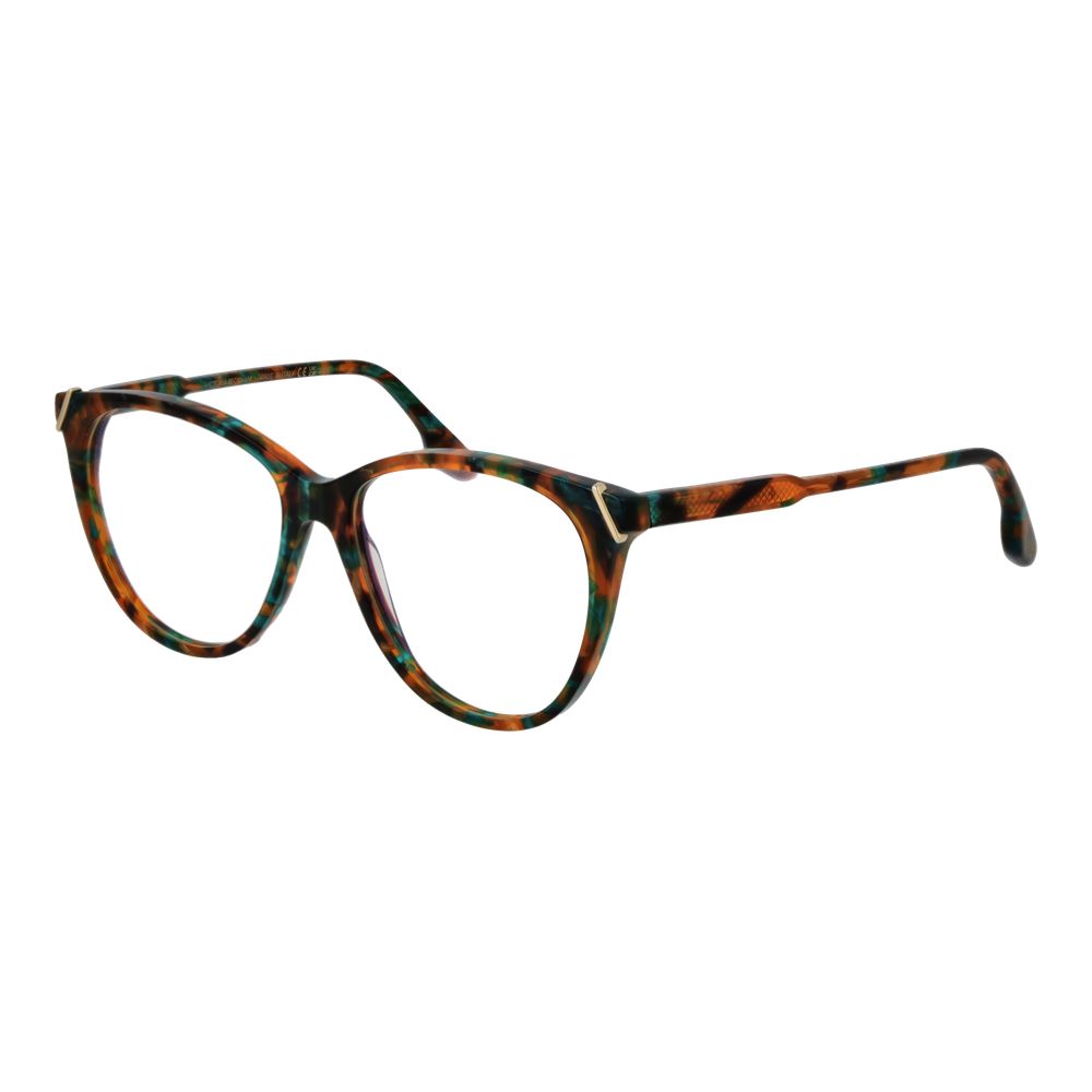 Victoria Beckham flerfarvede acetatbriller (stel)