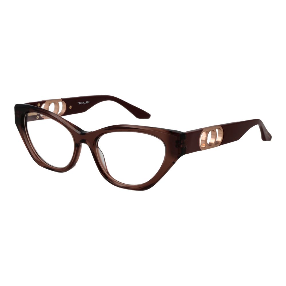 Trussardi Brune Acetat Briller (Stifter)