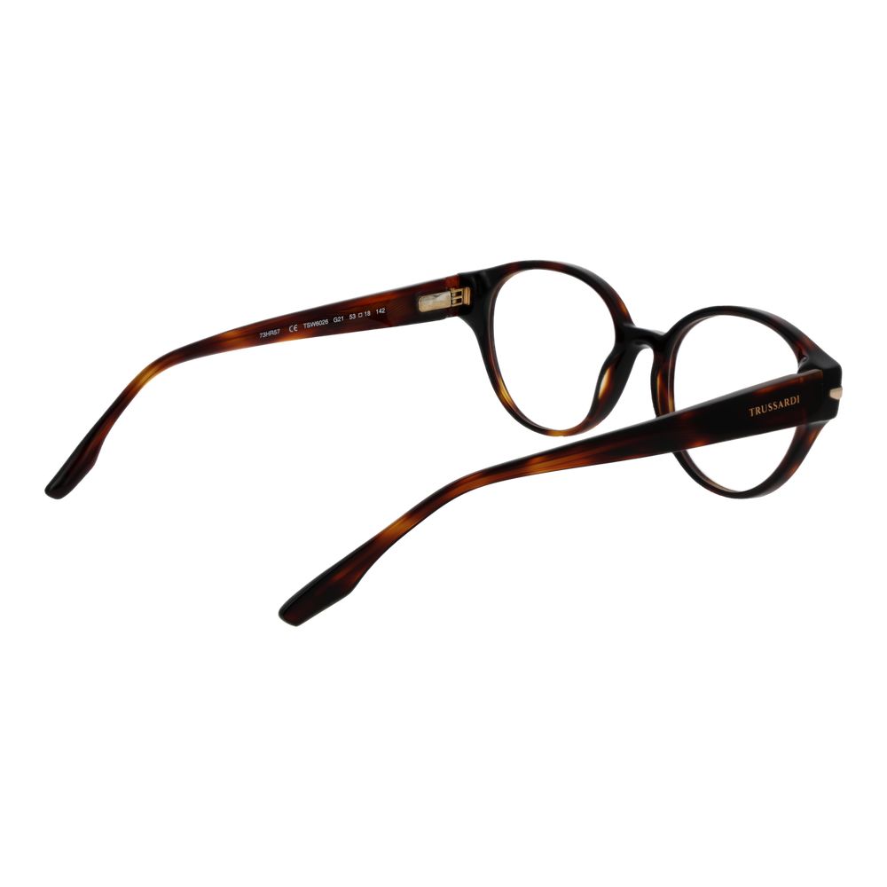 Trussardi Brune Acetat Briller (Stifter)