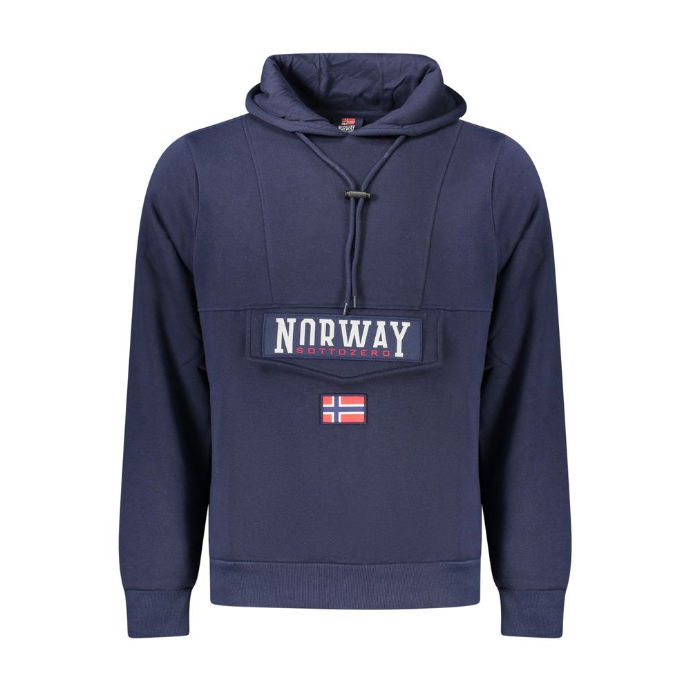 Norge 1963 Blå bomuldssweatshirt
