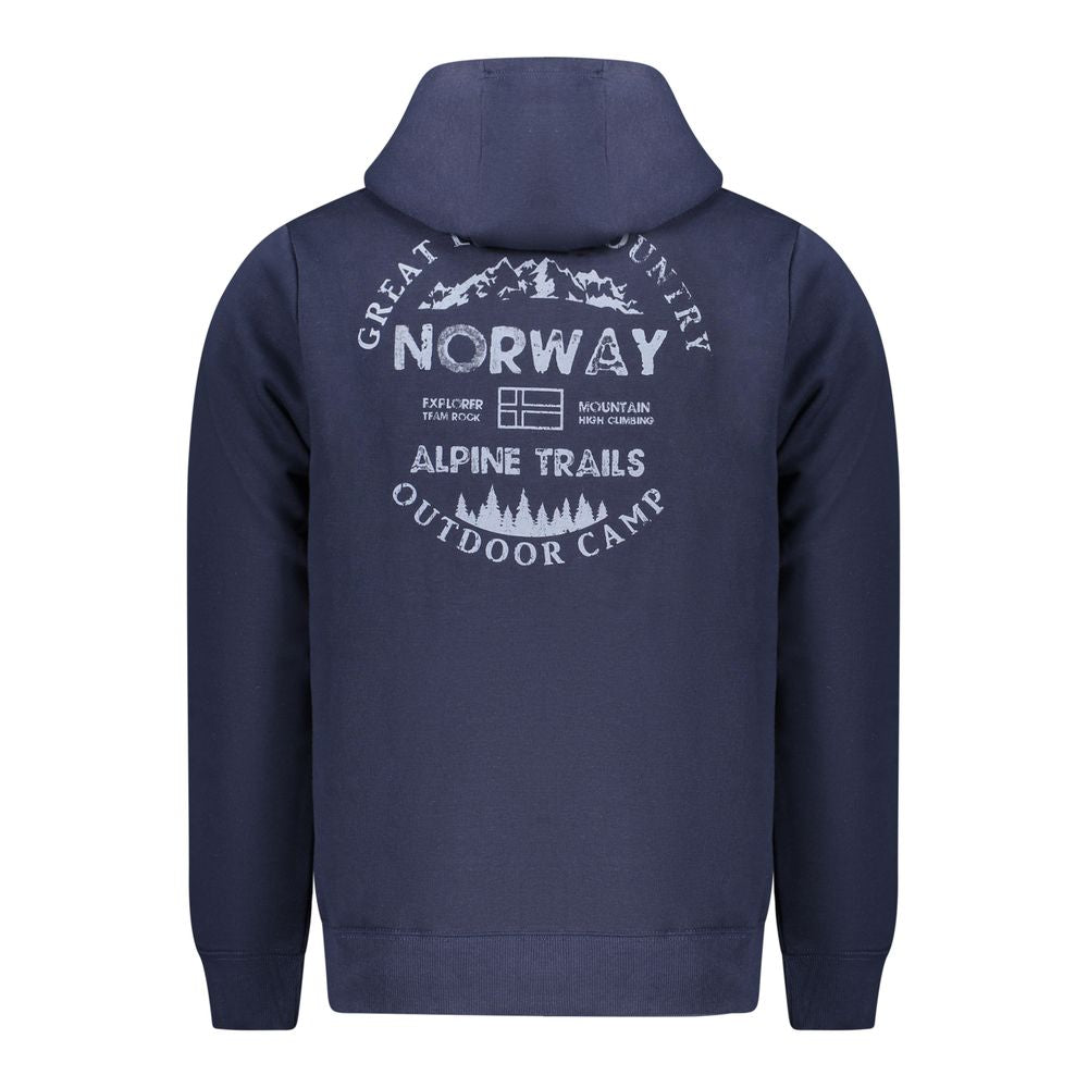 Norge 1963 Blå bomuldssweatshirt