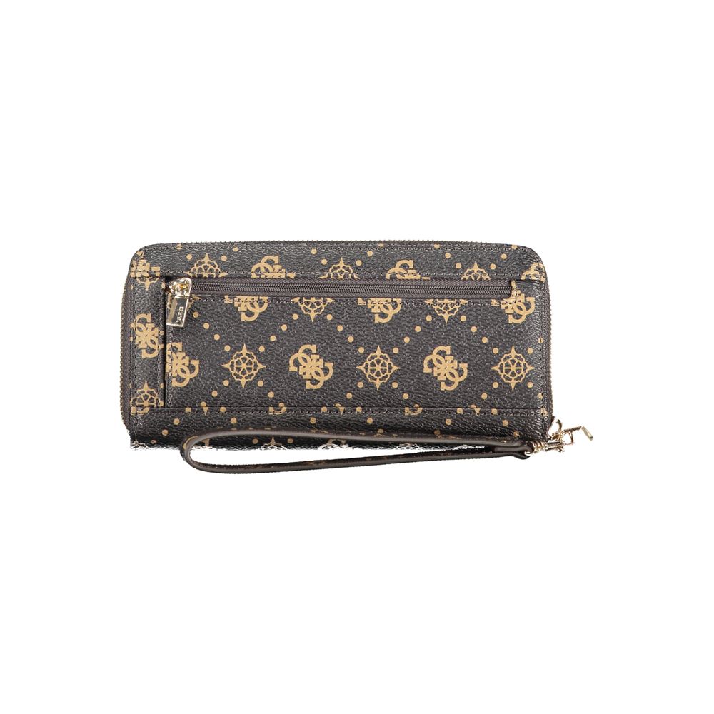 Guess Jeans brun polyethylen tegnebog