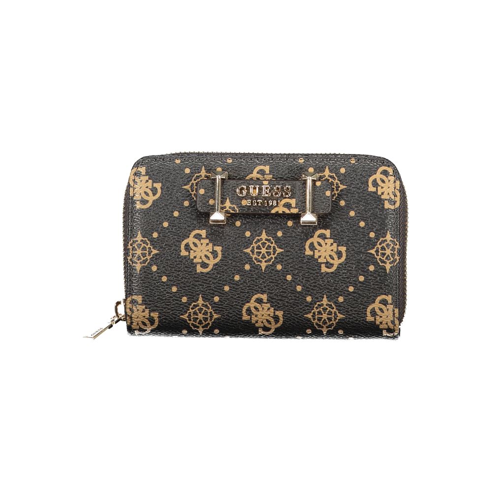 Guess Jeans brun polyethylen tegnebog