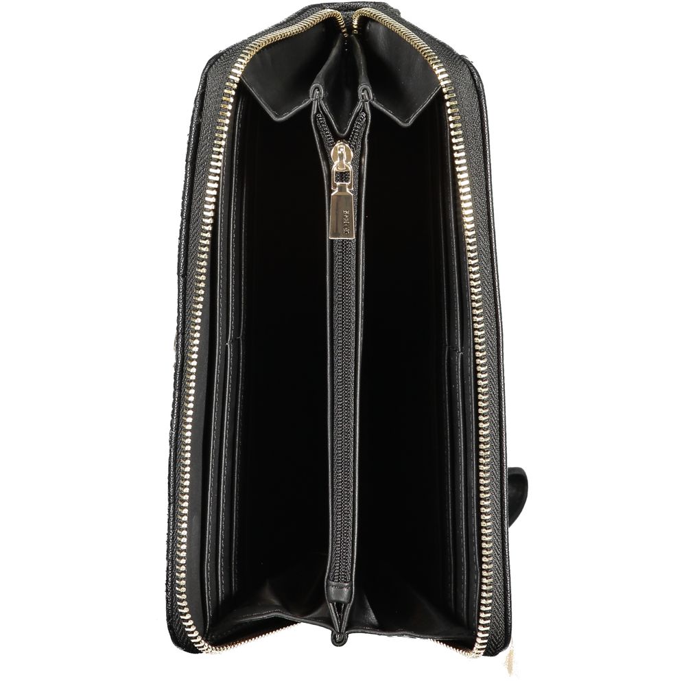 Guess Jeans sort polyethylen tegnebog