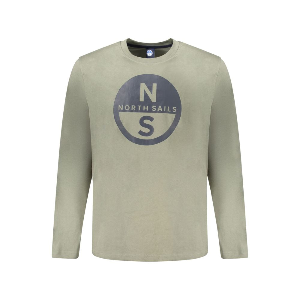 North Sails Grøn T-shirt i bomuld
