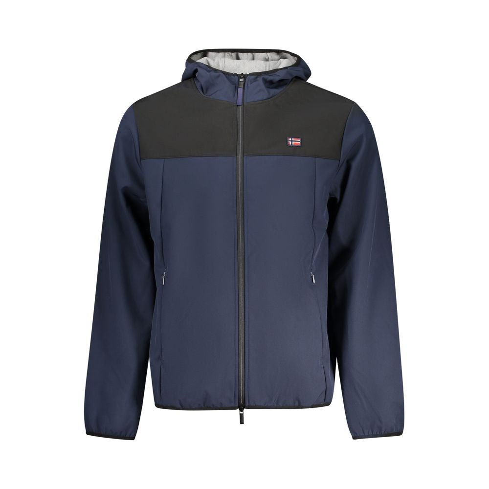 Norge 1963 blå polyester herrejakke