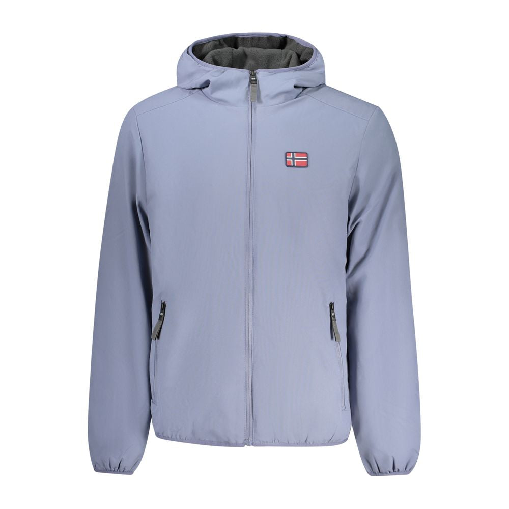 Norge 1963 blå polyester herrejakke