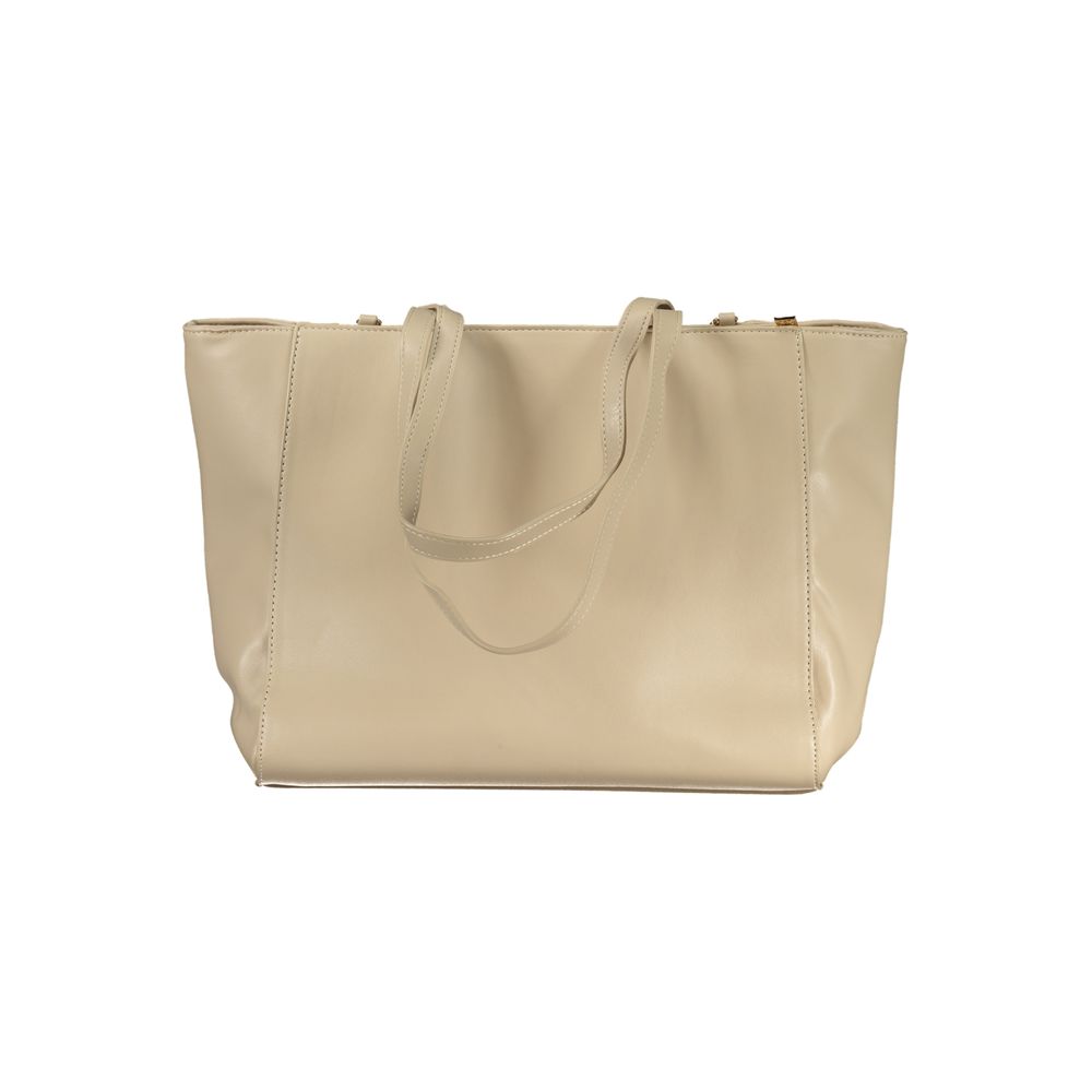Laura Biagiotti Beige PVC Dame Håndtaske