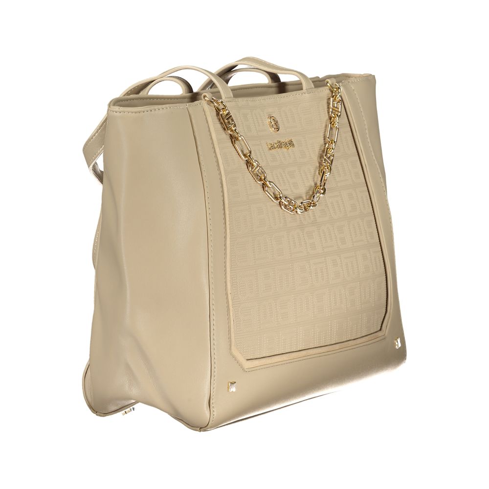 Laura Biagiotti Beige PVC Dame Håndtaske