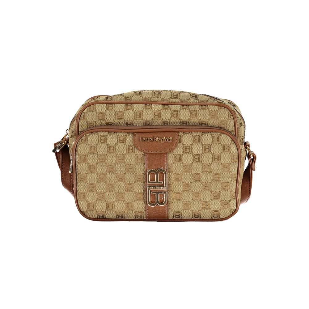 Laura Biagiotti beige polyester damehåndtaske