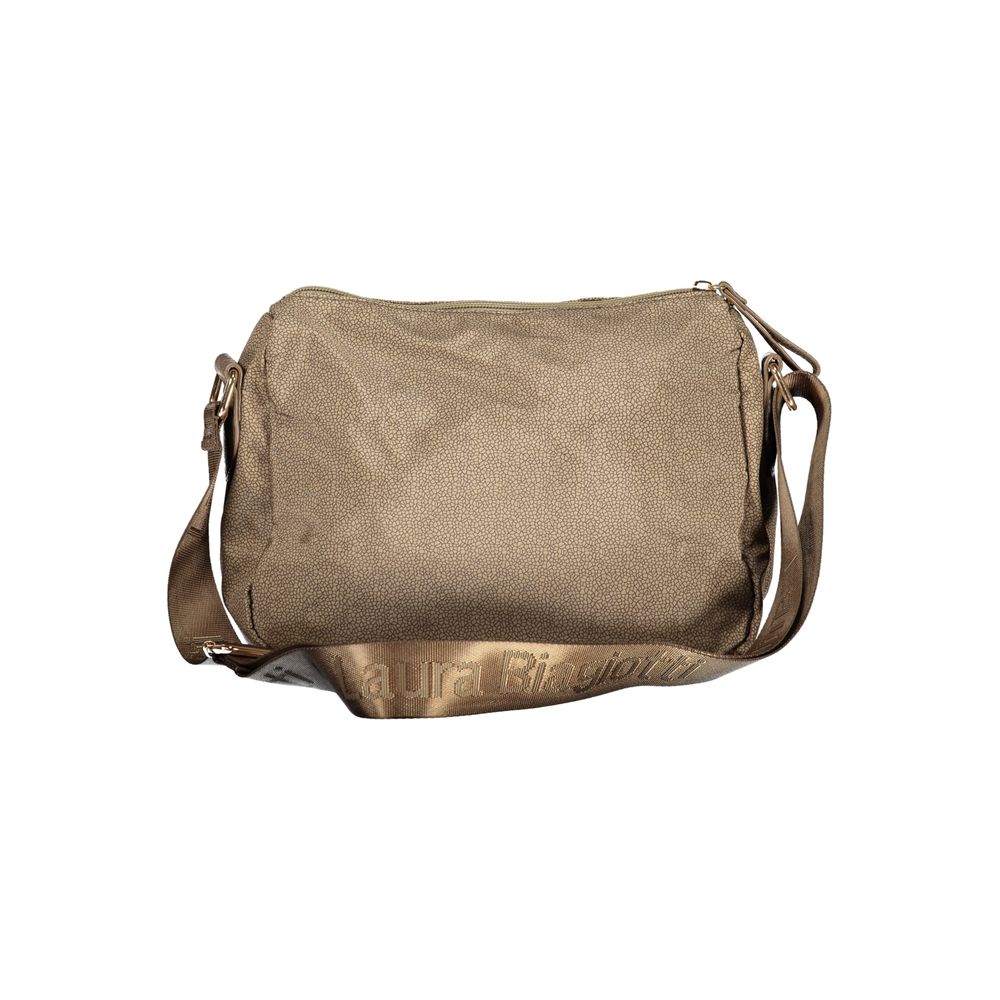 Laura Biagiotti beige polyester damehåndtaske
