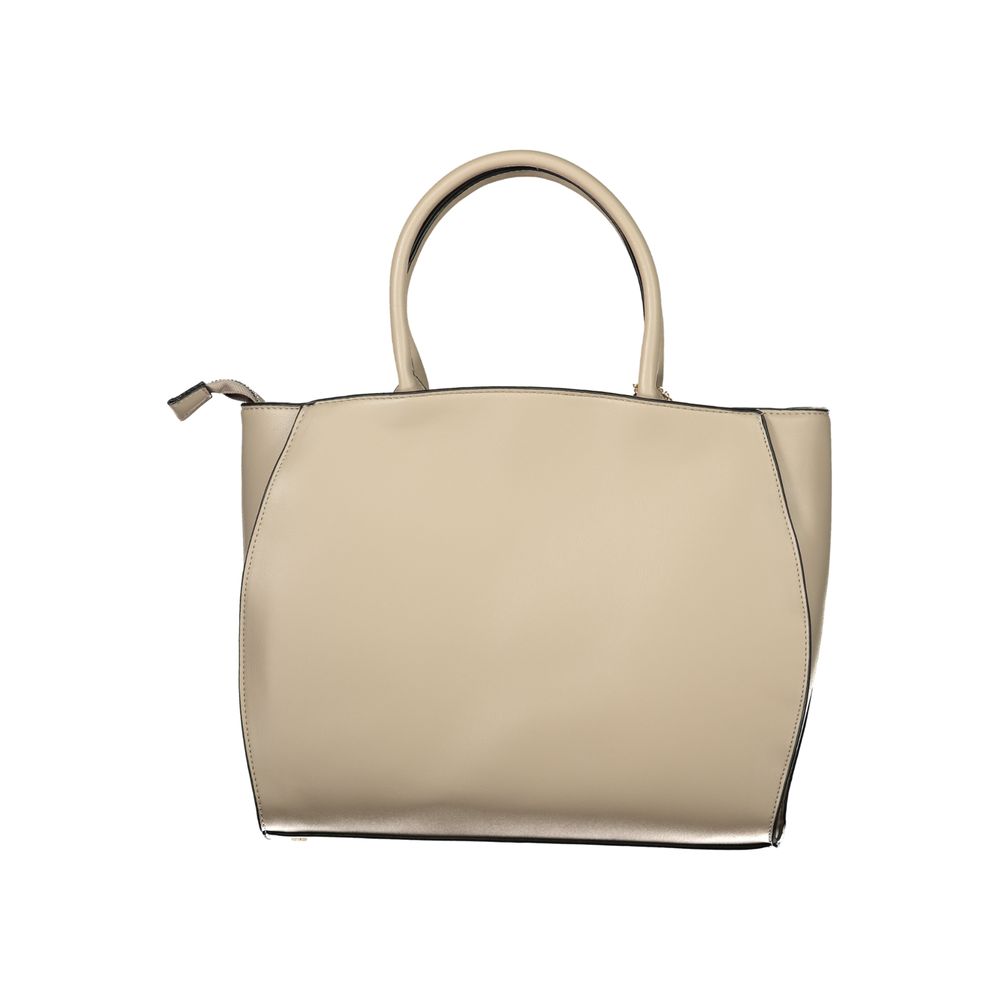 Laura Biagiotti Beige PVC Dame Håndtaske