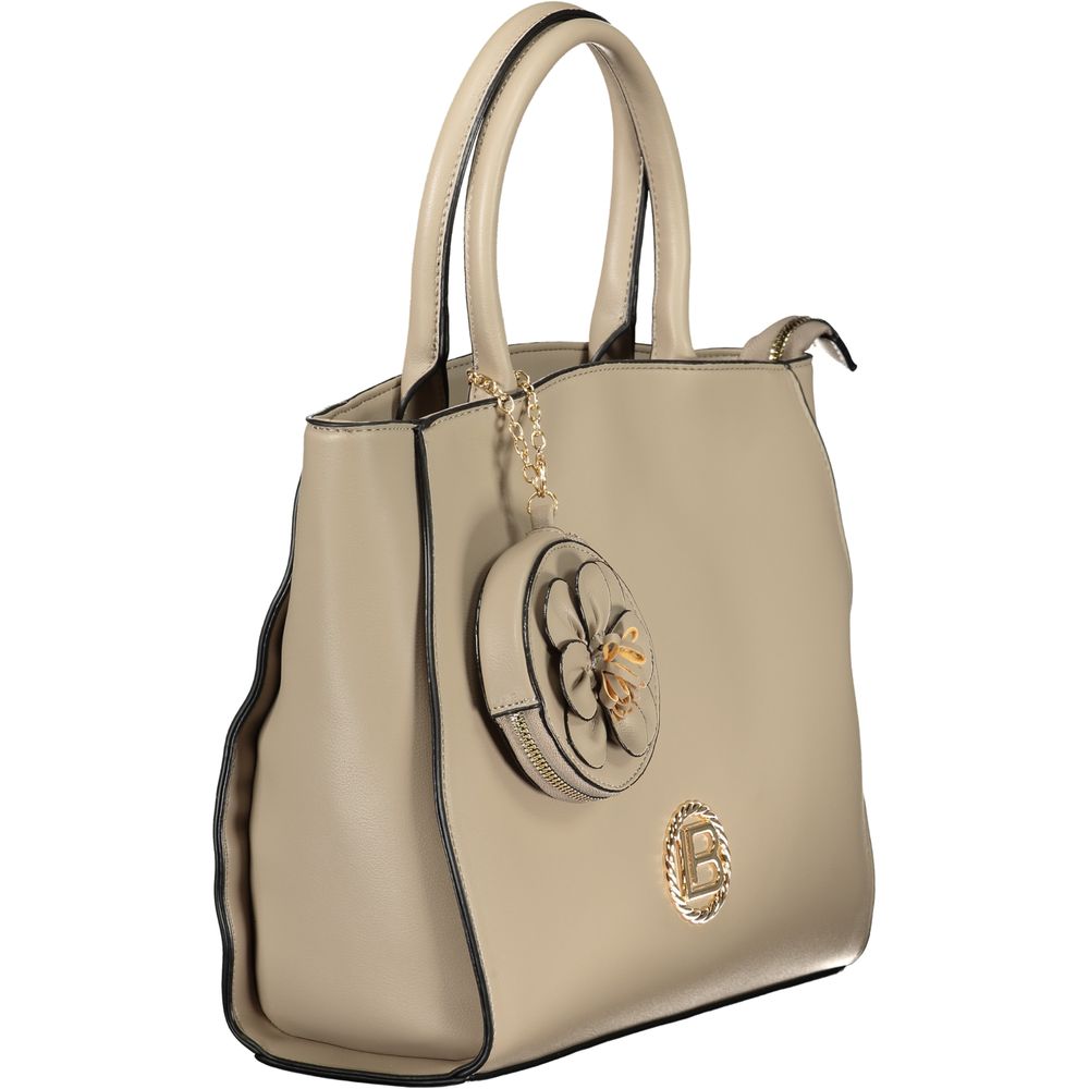 Laura Biagiotti Beige PVC Dame Håndtaske