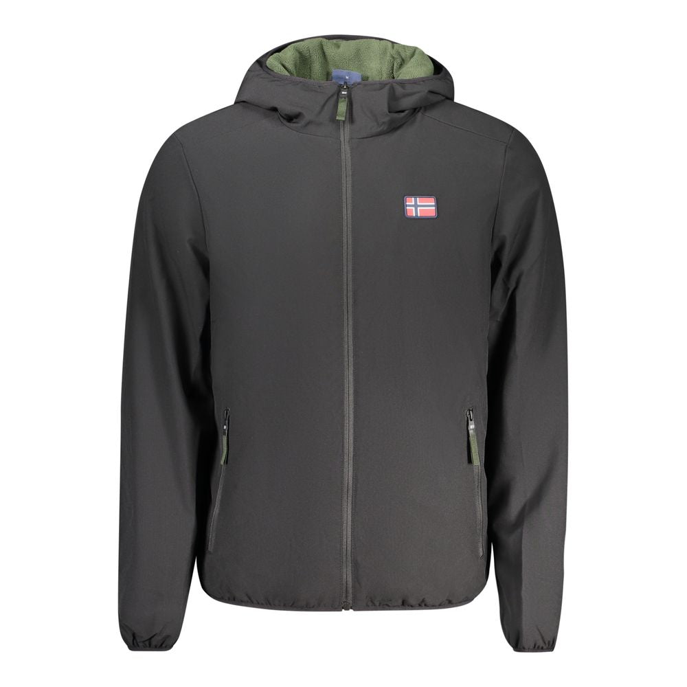 Norge 1963 sort polyester herrejakke