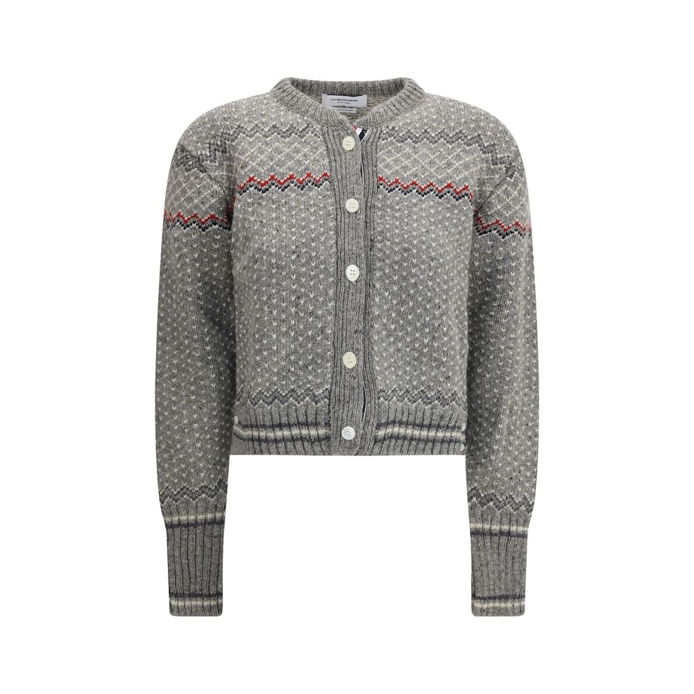 Thom Browne Wool and Mohair Cardigan