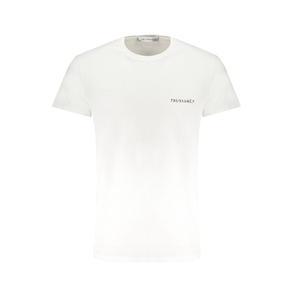 Trussardi hvid bomuld T-shirt