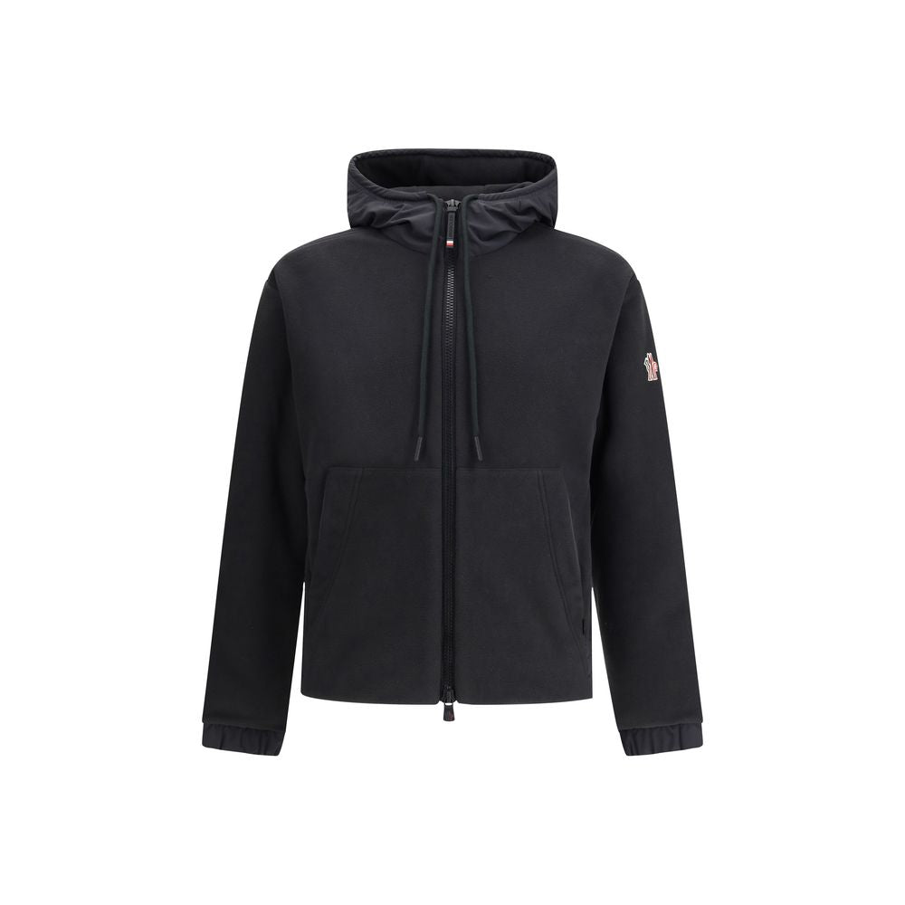 Moncler Grenoble Sort Polyester Shelljakke