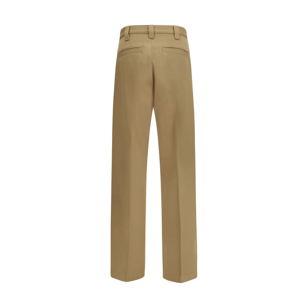 Namacheko Beige Bomulds Casual Bukser