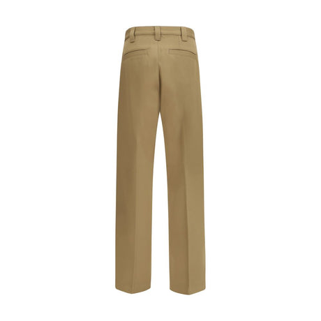 Namacheko Beige Bomulds Casual Bukser