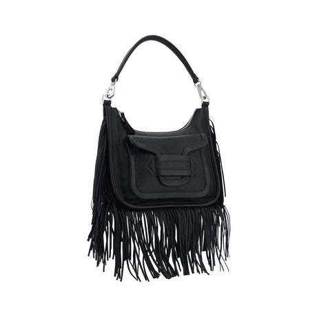 Pierre Hardy sort kalveskinds-BOS Taurus-skuldertaske