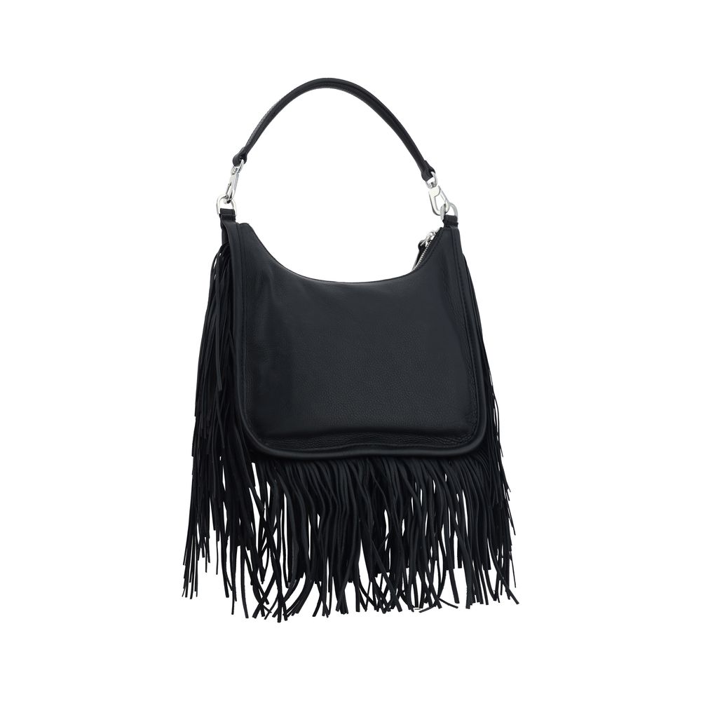 Pierre Hardy sort kalveskinds-BOS Taurus-skuldertaske