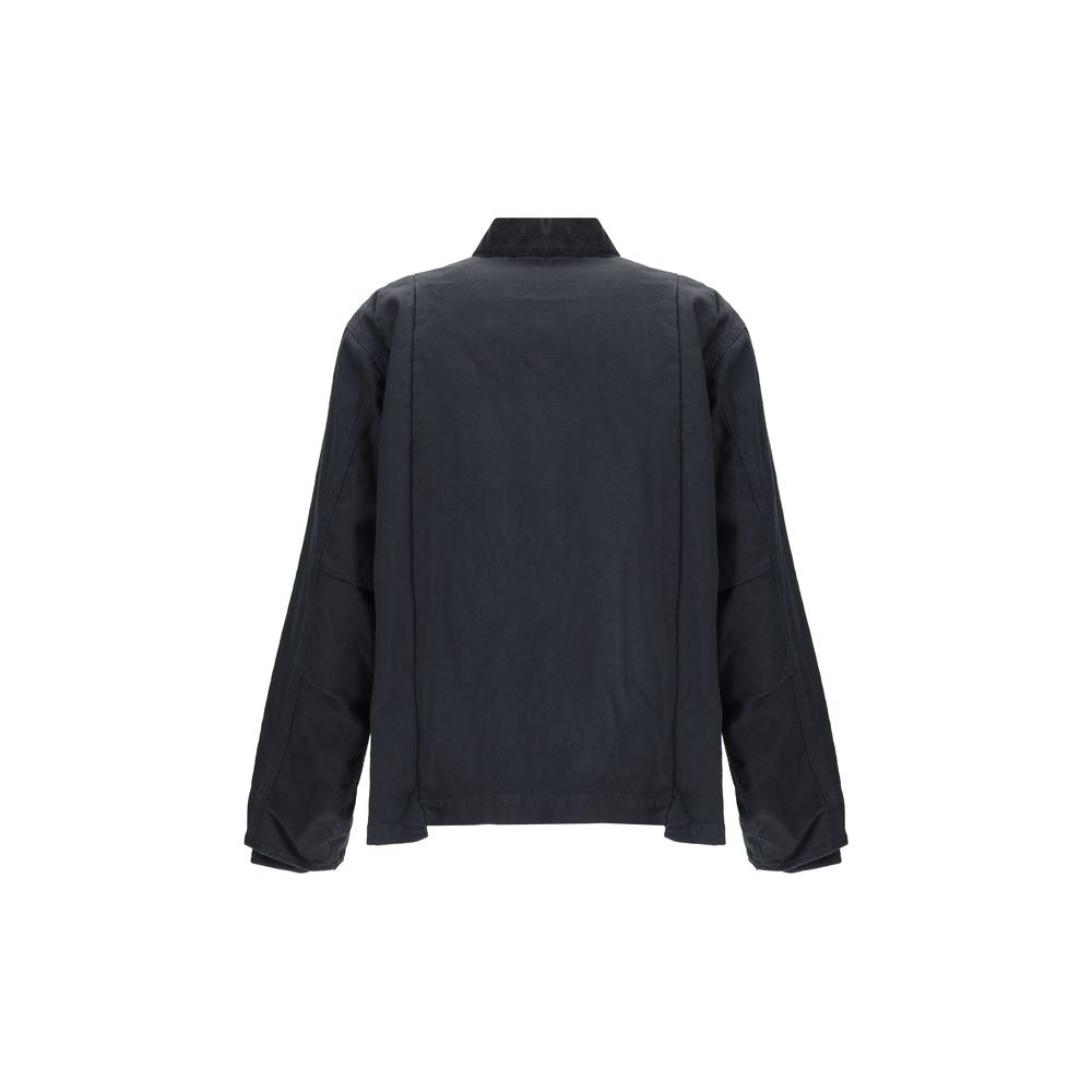 Sacai sort bomuldsfrakke