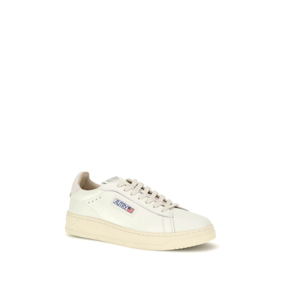 Autry hvide gummi low top sneakers