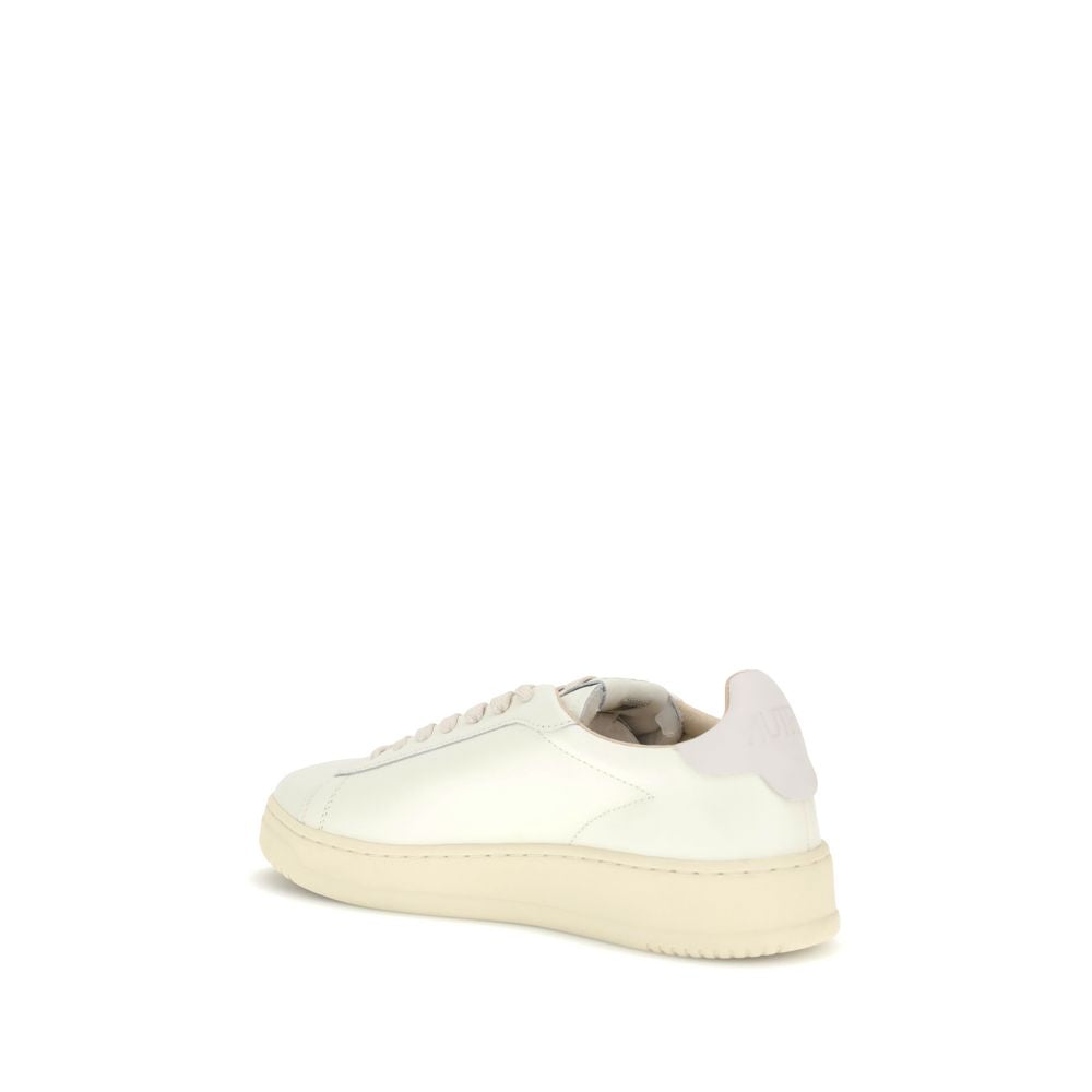 Autry hvide gummi low top sneakers