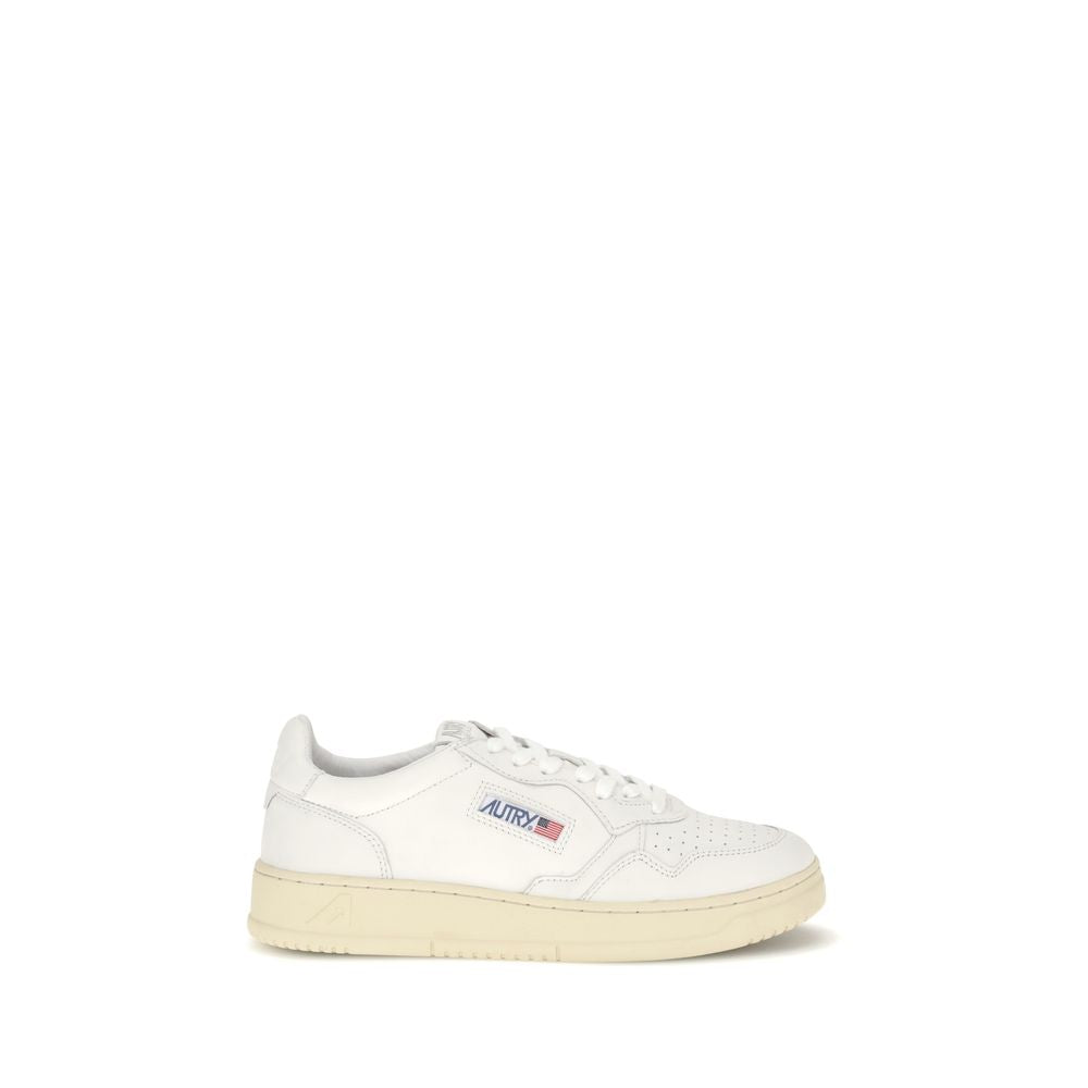 Autry hvide gummi low top sneakers