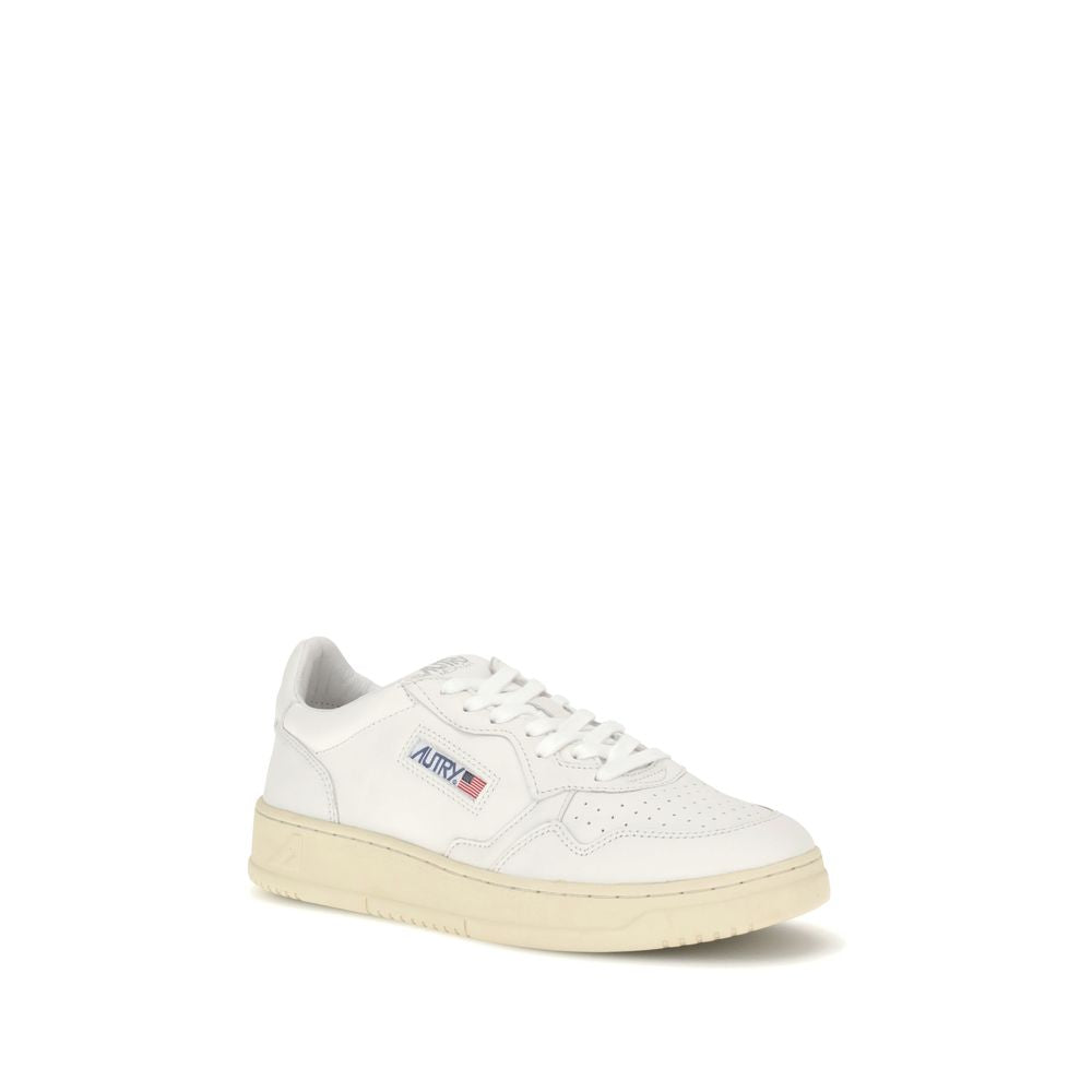Autry hvide gummi low top sneakers