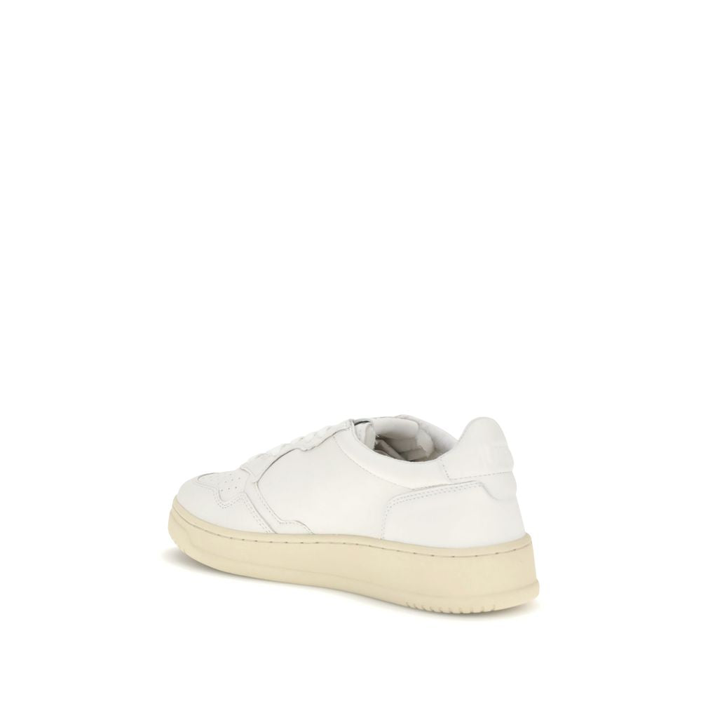 Autry hvide gummi low top sneakers