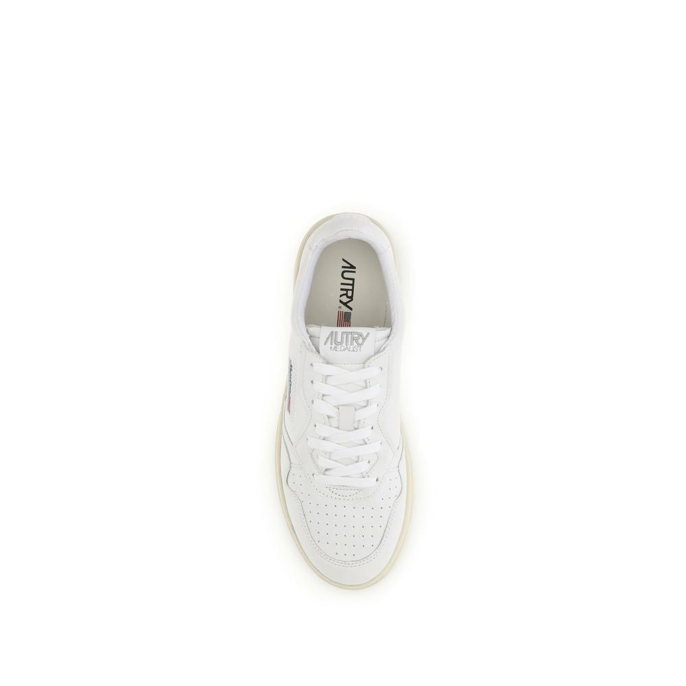 Autry hvide gummi low top sneakers