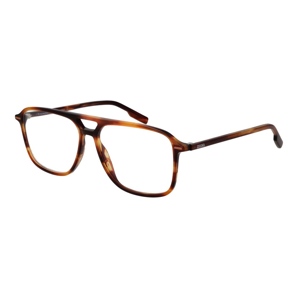 Ermenegildo Zegna Brune Acetat Briller (Stifter)