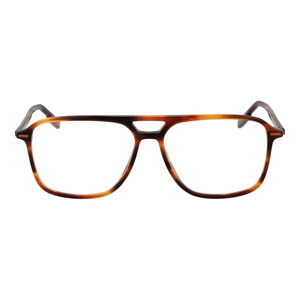 Ermenegildo Zegna Brune Acetat Briller (Stifter)