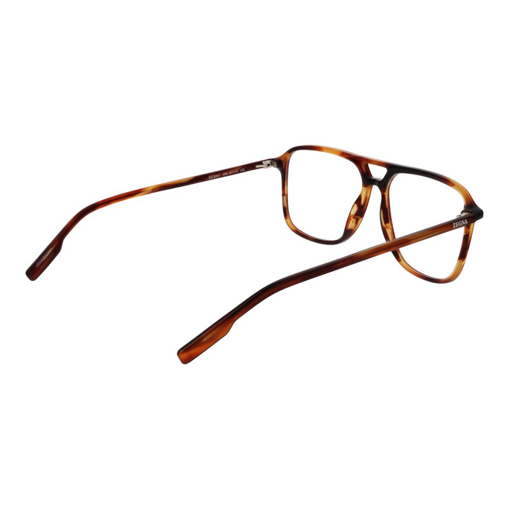 Ermenegildo Zegna Brune Acetat Briller (Stifter)